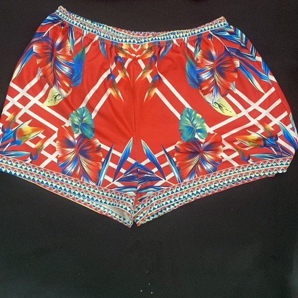 Boho Print 2pc Crop Top and Shorts Set - Picture 5 of 6